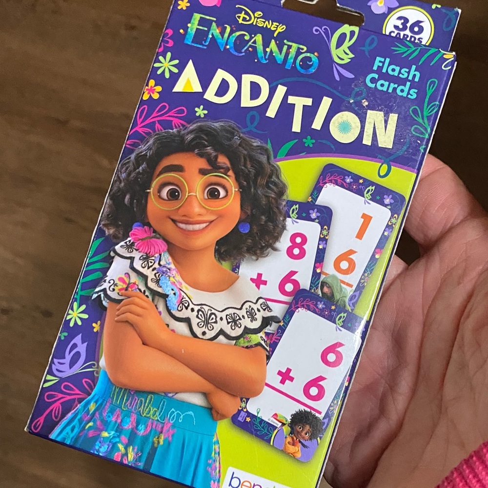 FREE with purchase!Disney Encanto Addition Flash Cards -